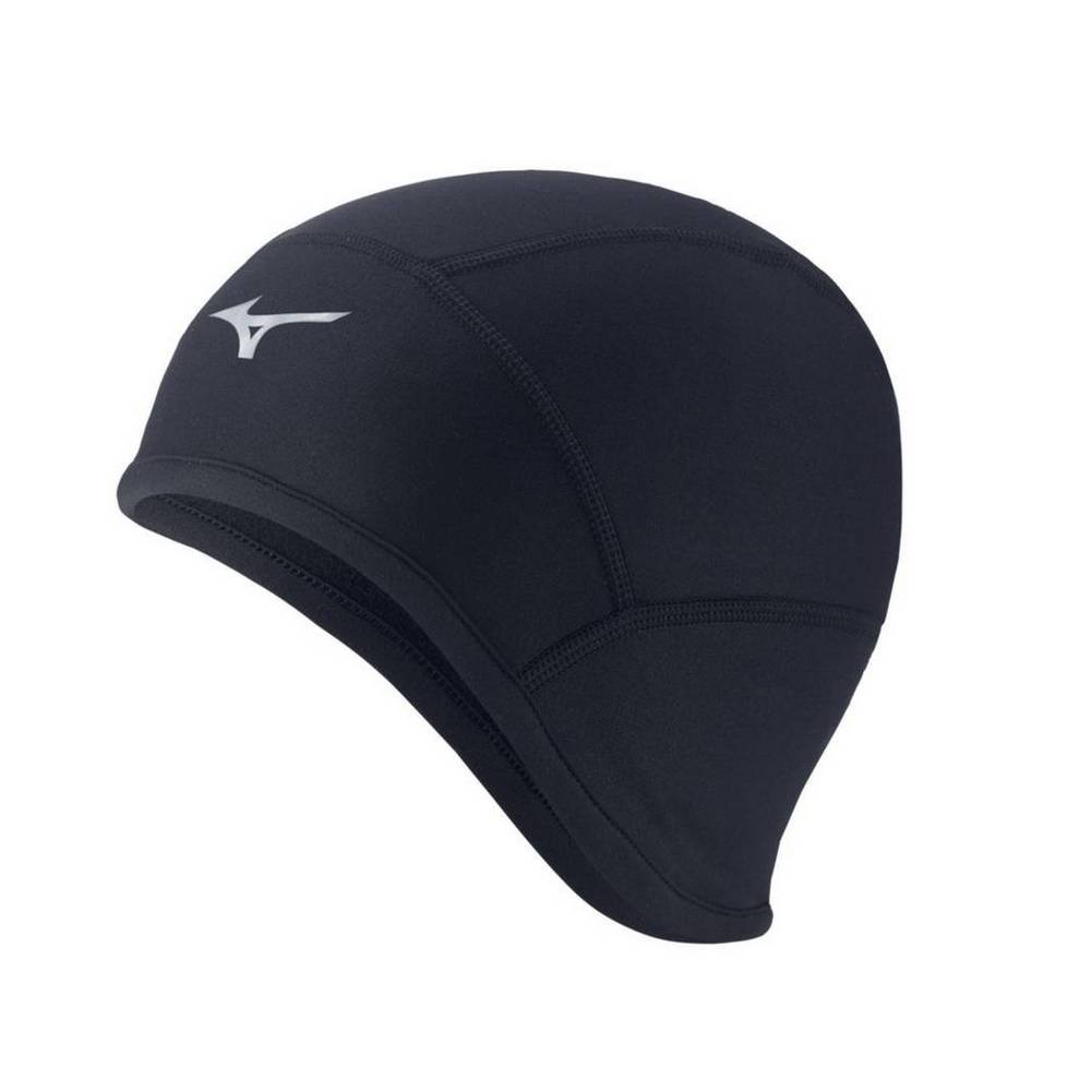 Mizuno Men's WARMALITE PIP Running Hat Black (421854-GOY)